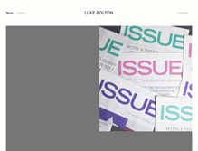 Tablet Screenshot of lukebolton.com